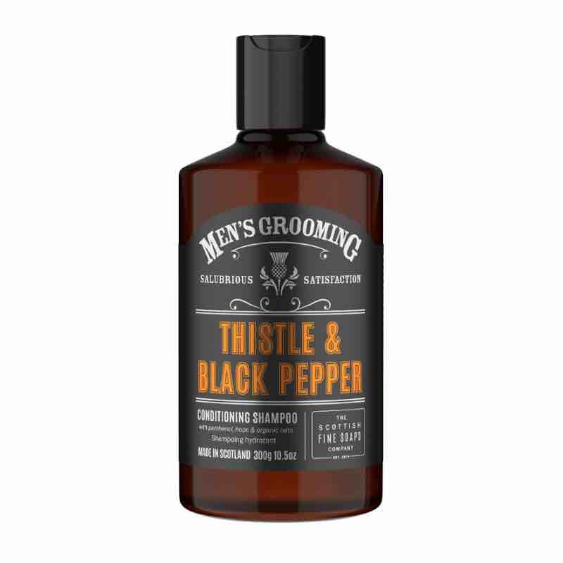 Scottish Fine Soap Conditioning Shampoo 300ml - Thistle & Black Pepper