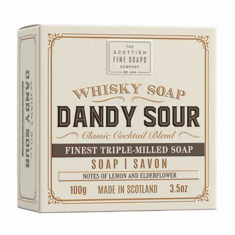 Scottish Fine Soap Dandy Sour Soap in a Carton 100g