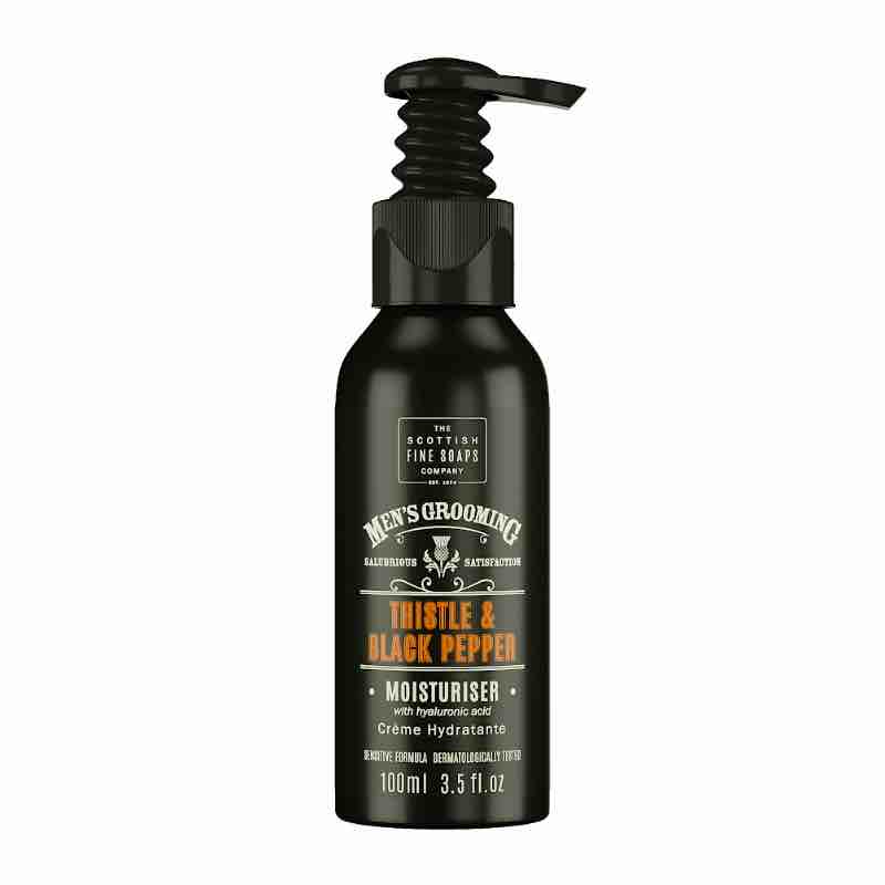 Scottish Fine Soap Moisturiser - Thistle & Black Pepper