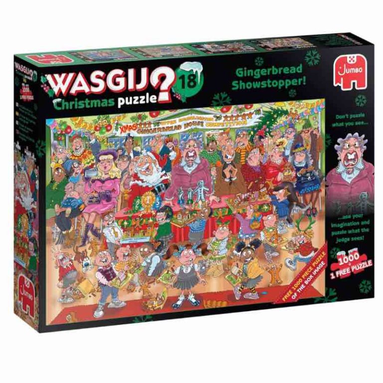 Wasgij Christmas 18 - Gingerbread Showstopper (1000 pieces)