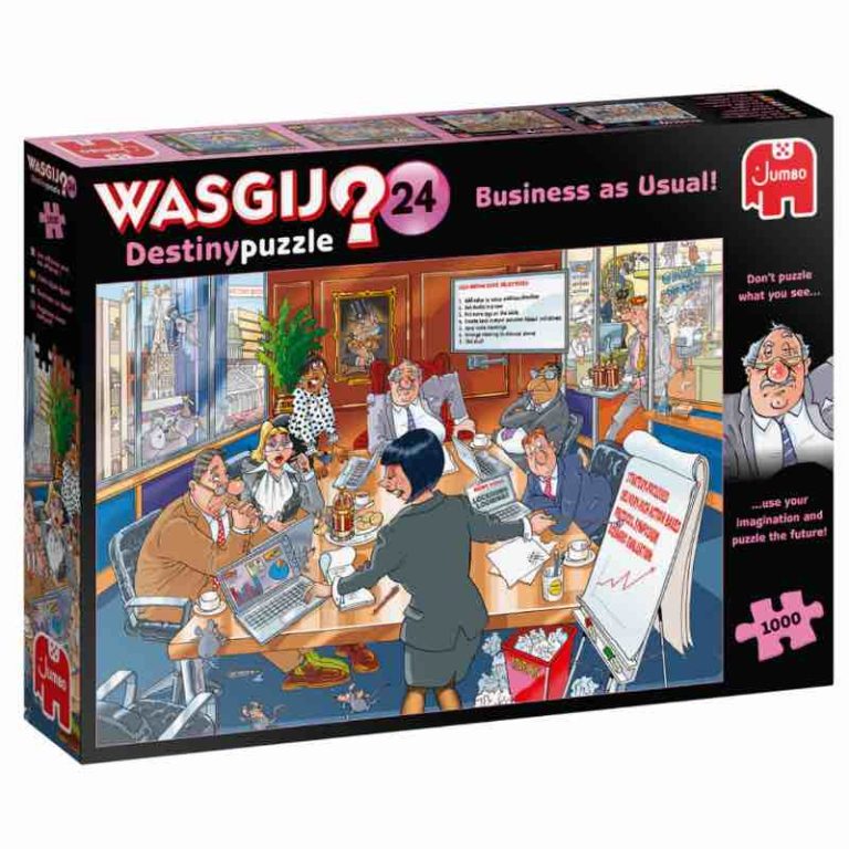 Wasgij Destiny 24 - Business as Usual! (1000 pieces)