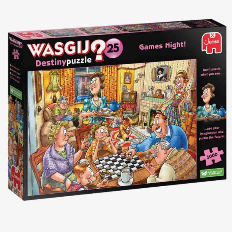 Wasgij Destiny 25 - Games Night! (1000 pieces)
