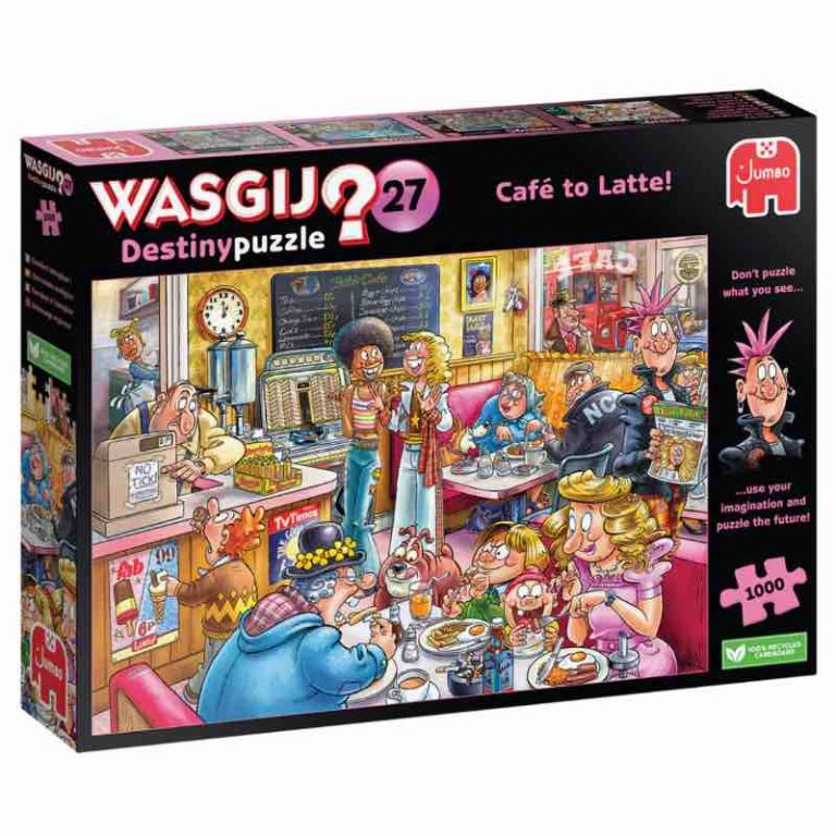 Wasgij Destiny 27 - Café to Latte! (1000 pieces)