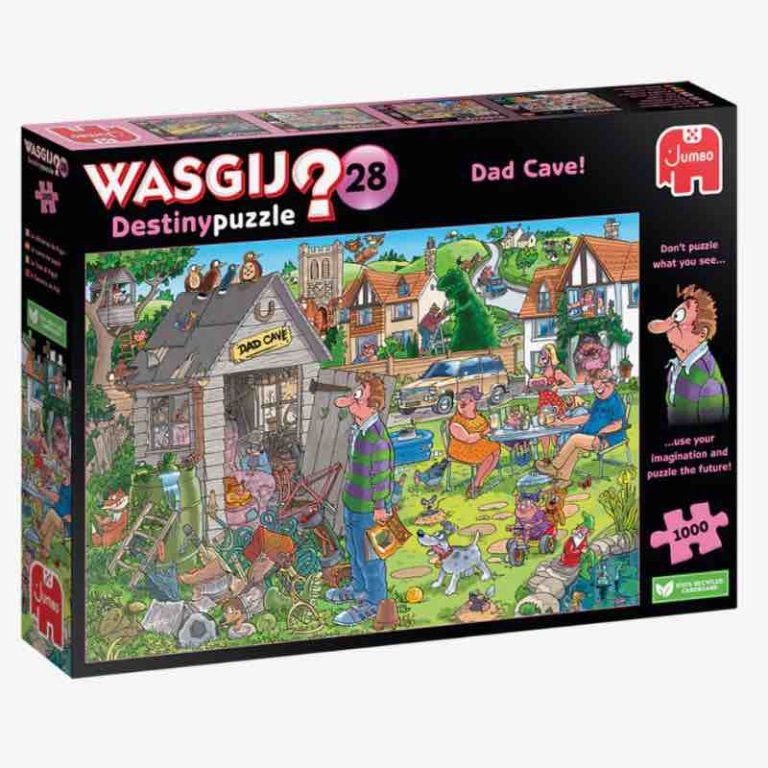 Wasgij Destiny 28 - Dad Cave! (1000 pieces)