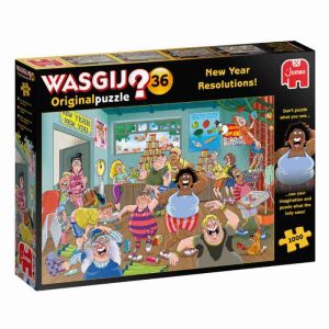 Wasgij Original 36 - New Year Resolutions! (1000 pieces)