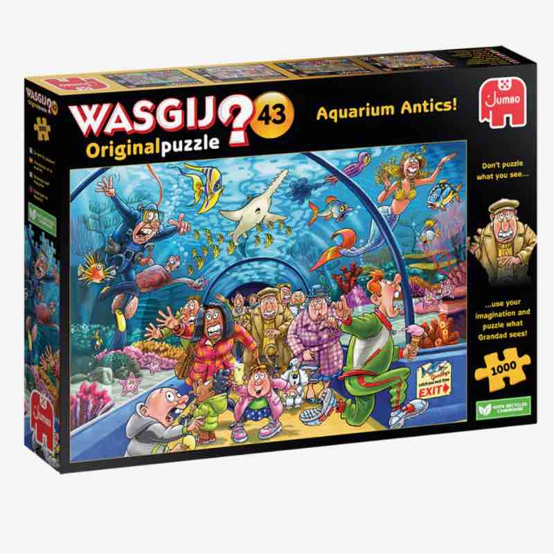Wasgij Original 43 - Aquarium Antics! (1000 pieces)