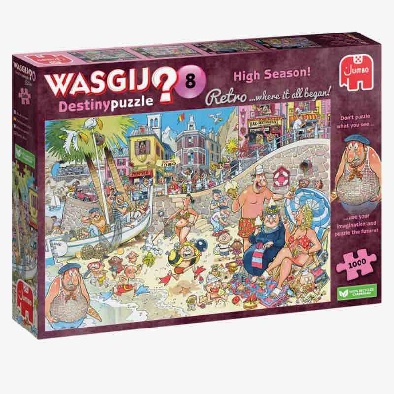 Wasgij Retro Destiny 8 - High Season! (1000 pieces)