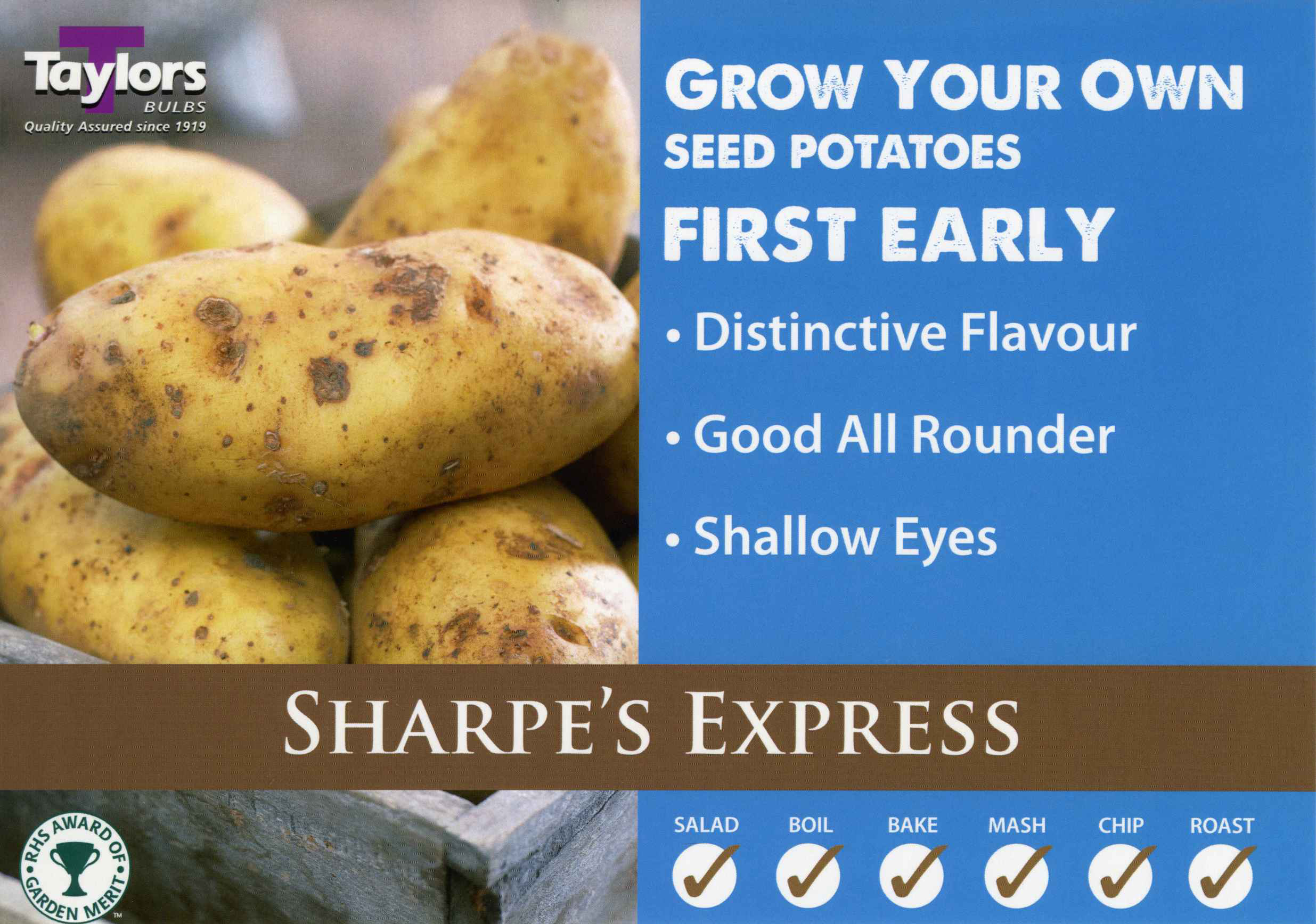 Sharpe's Express Potatoes - First Early - Image 2